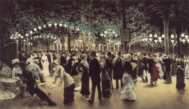 Jean Beraud The Public Dance china oil painting image